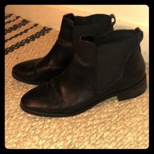 Top Shop Black Chelsea Booties